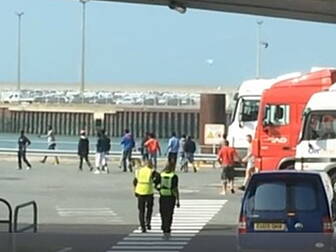 Port of Calais blockade lifted